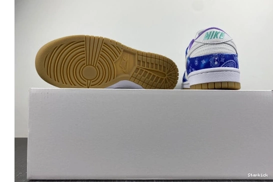 SB White Nike Blue Dunk Purple Low Navy CT5053-041 0813